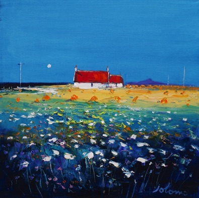 A Hayfield on Tiree 16x16 A Hayfield on Tiree 16x16